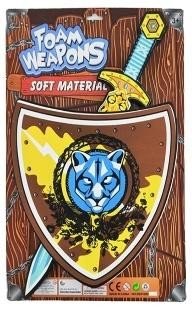 Miecz i tarcza piankowe