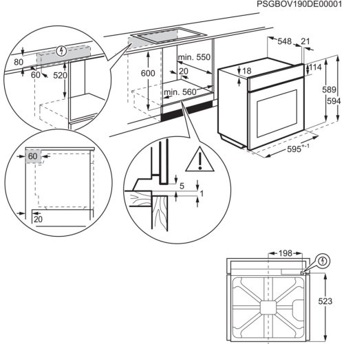 Piekarnik ELECTROLUX LOC9P3XZ