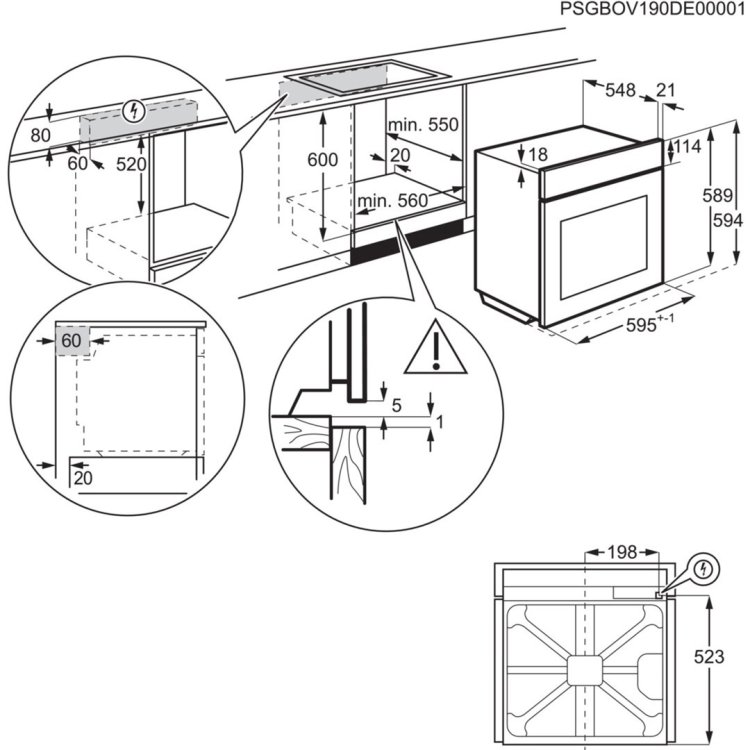 Piekarnik ELECTROLUX LOC9P3XZ