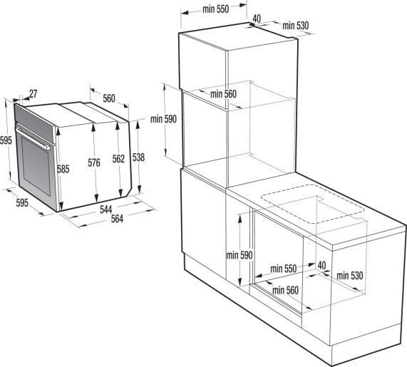 Piekarnik GORENJE BO6737E02BG