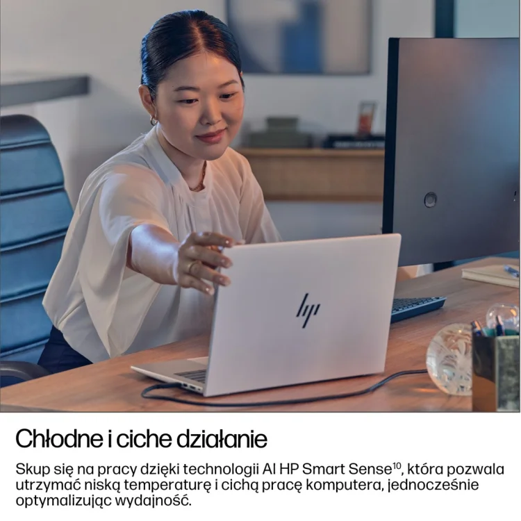 HP EliteBook 8 G1i Ultra 7 255U 14.0"WUXGA IPS 400nits Eye Ease AG 24GB DDR5 5600 SSD512 Arc Cam 5Mpx 62Wh W11Pro Srebrny lodowiec 3Y OnSite