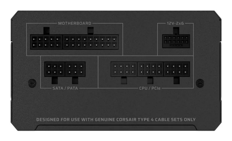2025 RMe Series, RM750e, 750 Watt, ATX 3.1, PCIe 5.1 GOLD Certified