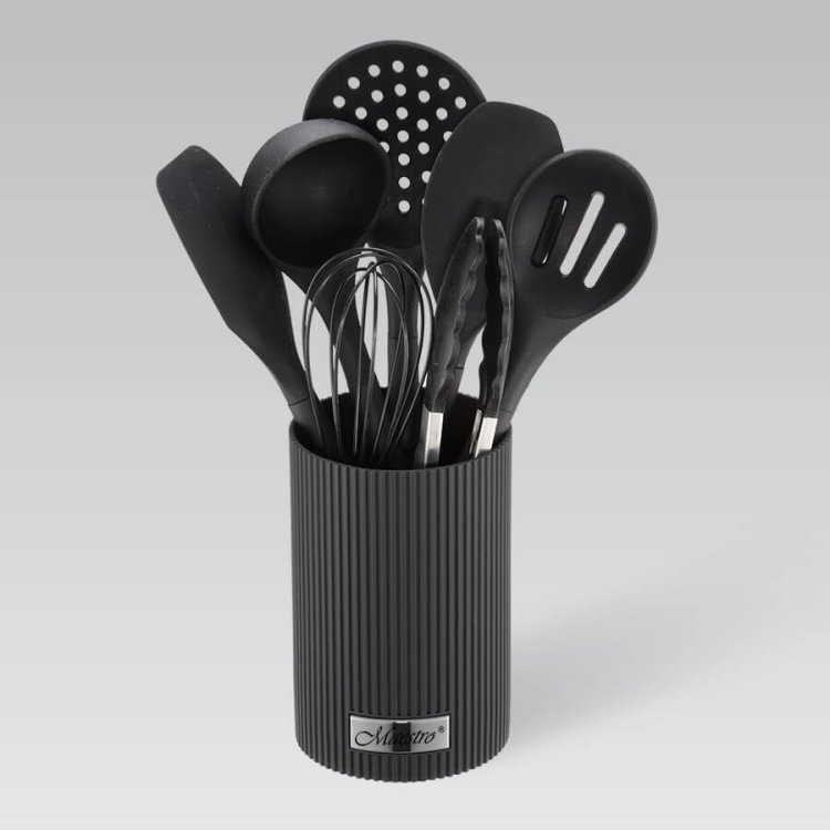 Przybory kuchenne 8 el. MR-1542-BLACK MAESTRO