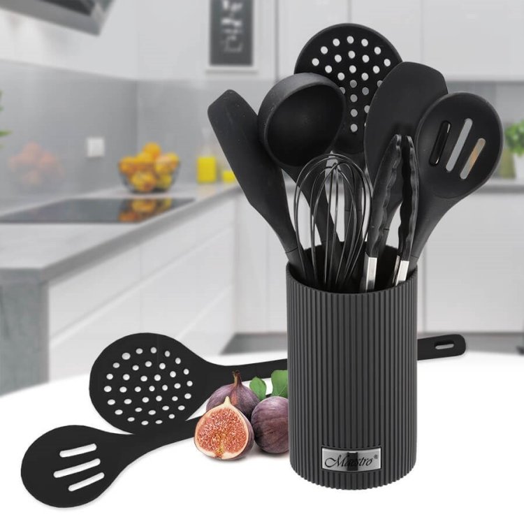 Przybory kuchenne 8 el. MR-1542-BLACK MAESTRO