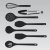Przybory kuchenne 8 el. MR-1542-BLACK MAESTRO