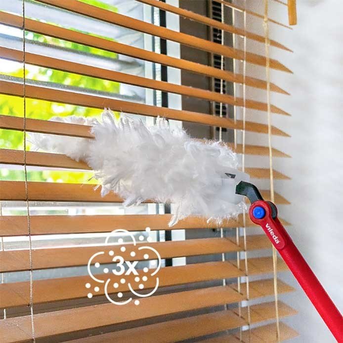 Miotełka do kurzu Vileda z długą rączką + 1 wkład Flex&Catch