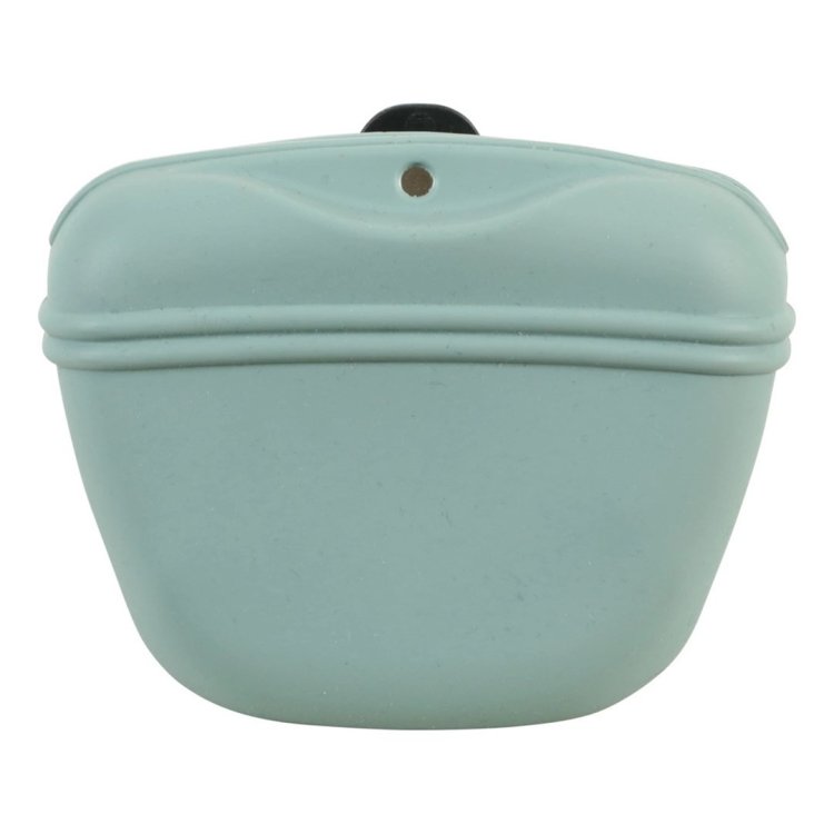 ZOLUX Saszetka na przysmaki dla psa silikonowa na magnes zielona