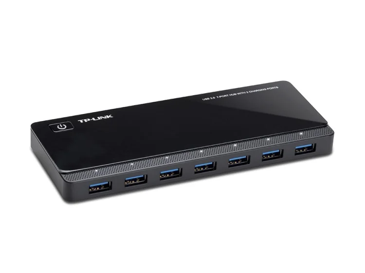Hub TP-LINK UH720 (7x USB 3.0; kolor czarny)