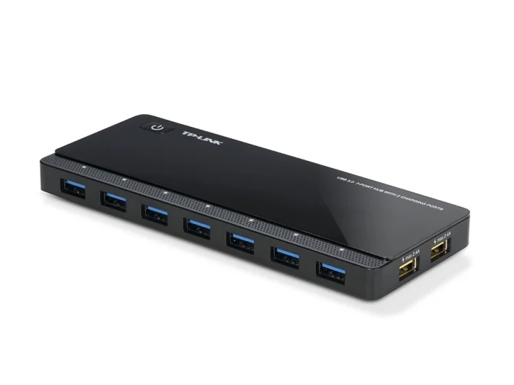 Hub TP-LINK UH720 (7x USB 3.0; kolor czarny)