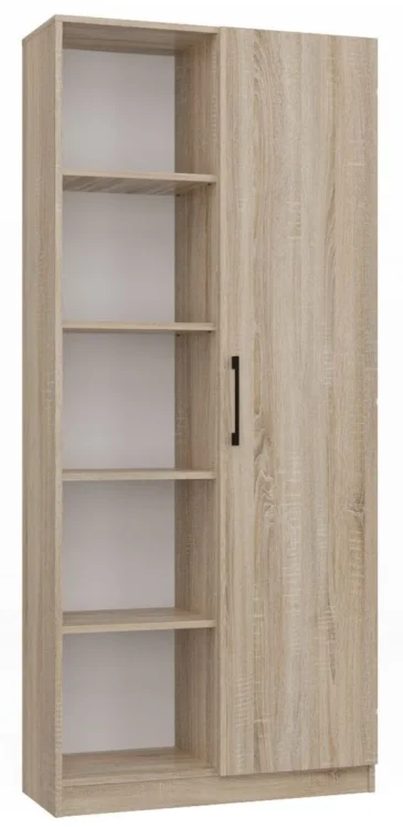 REGAŁ 80CM DRZWI SONOMA KOMPLET