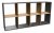 REGAŁ MALAX 2X4 ANTRACYT/ARTISAN