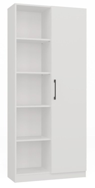 REGAŁ 80CM DRZWI BIEL KOMPLET