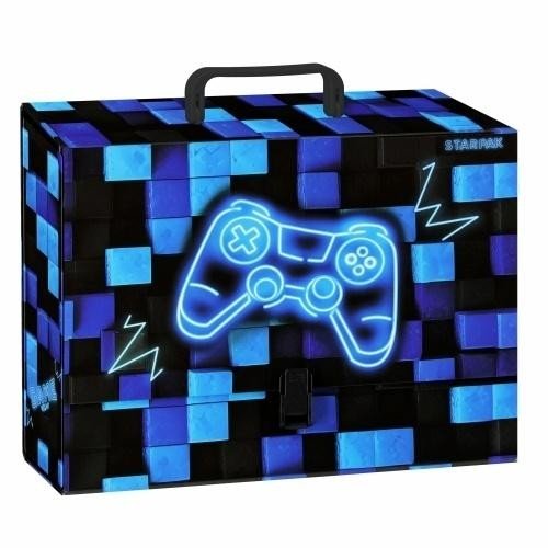 Teczka z rączką A4/95mm Pad blue