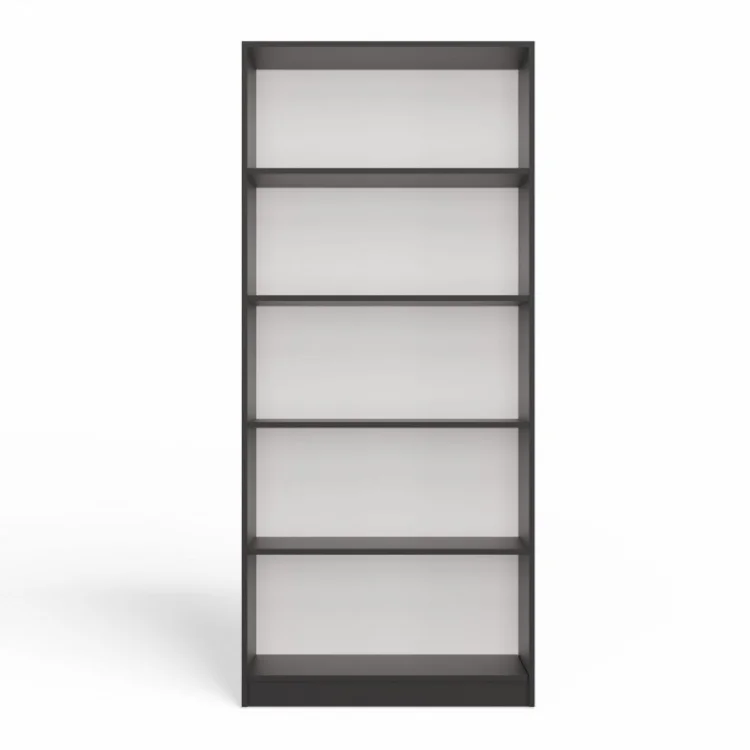 REGAŁ NA KSIĄŻKI 80 CM ANTRACYT