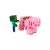 MINECRAFT S2 3D WIND-UP TOY - BABY ZOMBIE & PIG