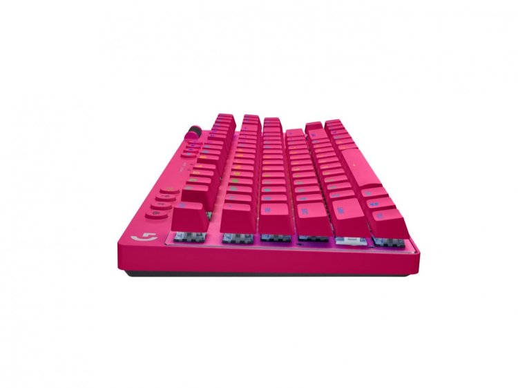 Klawiatura Logitech PRO X TKL różowa