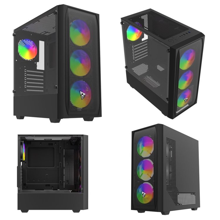SAVIO OBUDOWA KOMPUTEROWA NOCTIS FLOW RGB