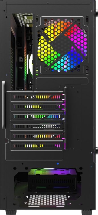 SAVIO OBUDOWA KOMPUTEROWA NOCTIS GLASS RGB