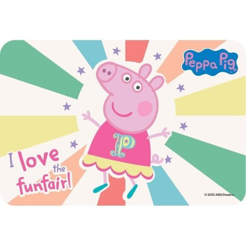 Mata śniadaniowa-podkładka Peppa