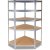 REGAŁ MAGAZYNOWY NAROŻNY METALOWY GC9040 40cm