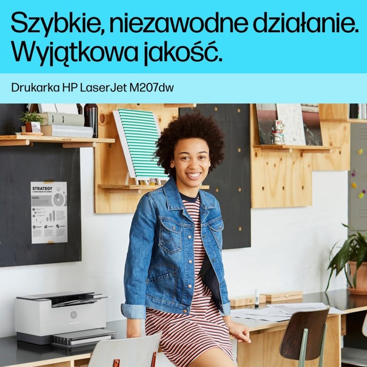 Drukarka laserowa HP LaserJet M207dw