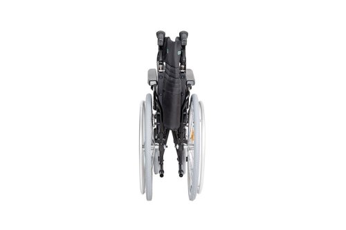 Stalowy wózek inwalidzki RF-1 Cruiser Czarny 48cm