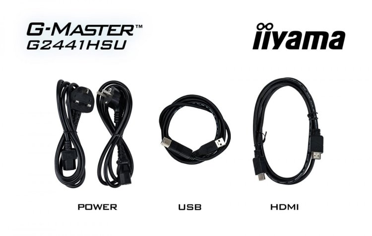 MONITOR IIYAMA LED IPS 23,8" G2441HSU-B1 Black Hawk 144Hz