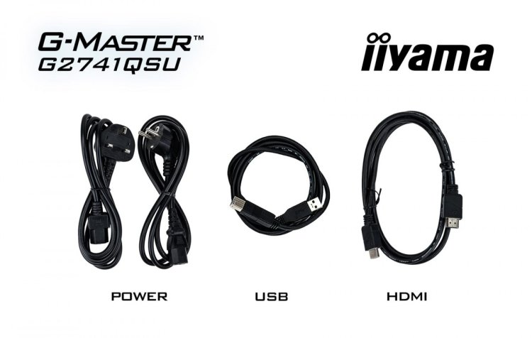 MONITOR IIYAMA LED IPS 27" G2741QSU-B1 Black Hawk 144Hz