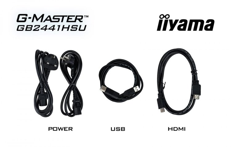 MONITOR IIYAMA LED IPS 23,8" GB2441HSU-B1 Black Hawk 144Hz