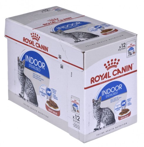 ROYAL CANIN FHN Indoor w galaretce - mokra karma dla kota dorosłego - 12x85g