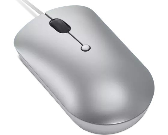 Lenovo 540 USB-C Wired Compact Mouse Cloud Grey GY51D20877