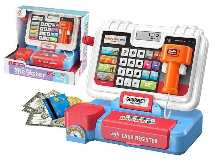 Kasa sklepowa na baterie