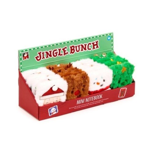 Notatnik pluszowy A7 Christmas Jingle