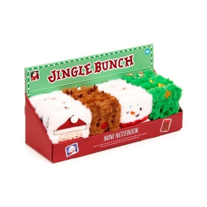 Notatnik pluszowy A7 Christmas Jingle
