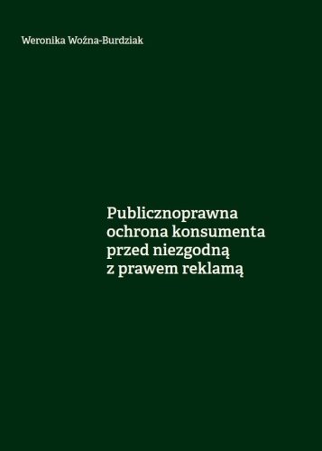 Publicznoprawna ochrona konsumenta...