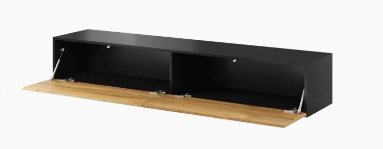 Zestaw VIGO 23 (RTV180+3xKW) czarny/dąb wotan