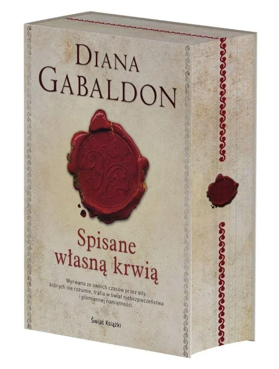 Spisane własną krwią (barwione brzegi)