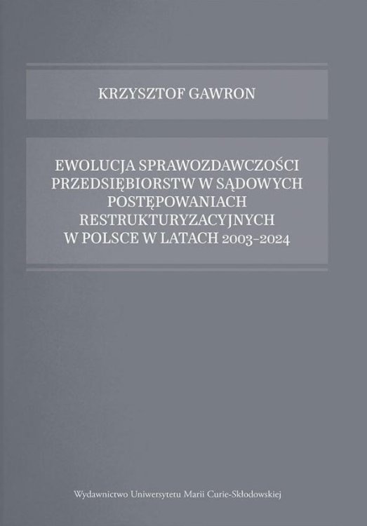 Ewolucja sprawozdawczości przedsiębiorstw...