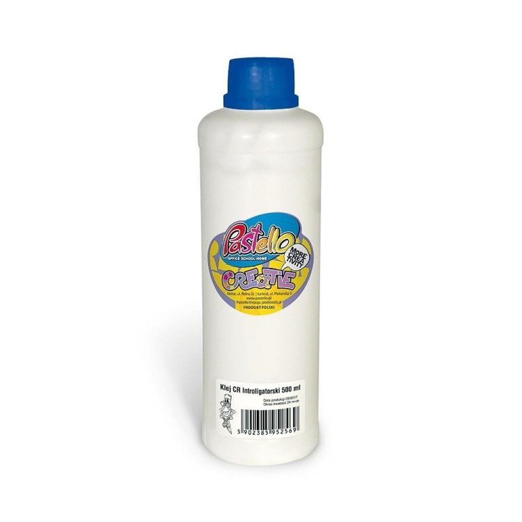 Klej introligatorski CR 500ml butelka z dozowniki