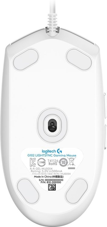 Mysz Logitech G102 Lightsync Wh