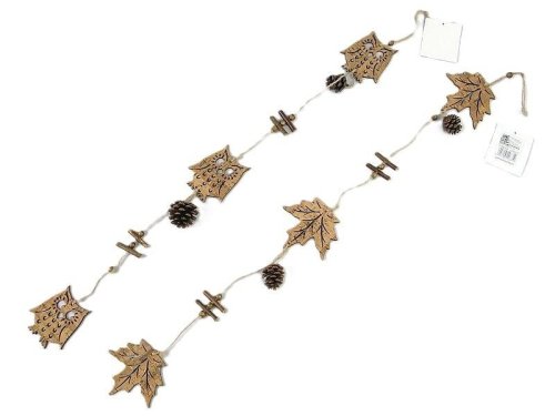 Dekoracja z korka Sowa 85cm MIX