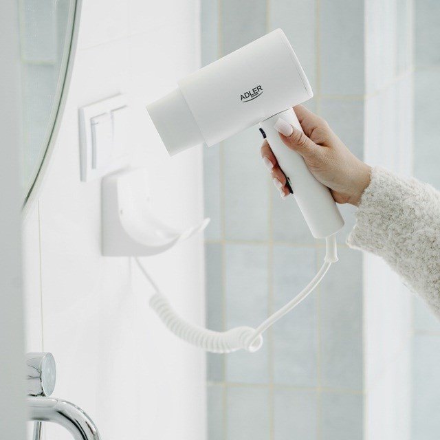 Suszarka do włosów hotelowa ADLER AD 2285w biała