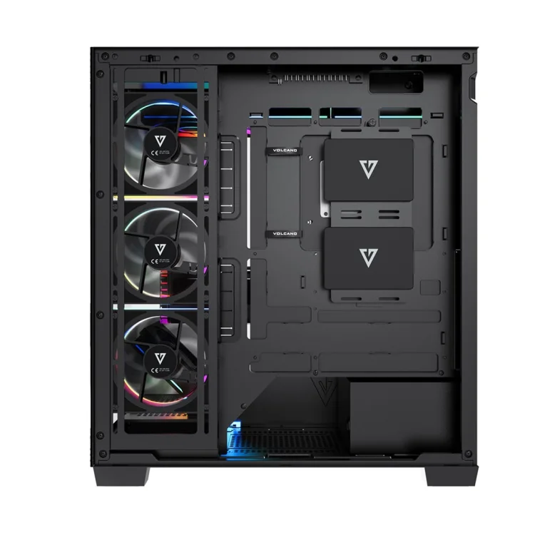 MODECOM OBUDOWA VOLCANO STELLAR PLUS ARGB MIDI 8F BLACK