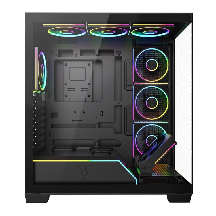 MODECOM OBUDOWA VOLCANO STELLAR PLUS ARGB MIDI 8F BLACK
