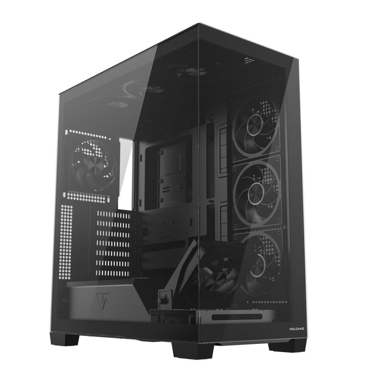 MODECOM OBUDOWA VOLCANO STELLAR PLUS ARGB MIDI 8F BLACK