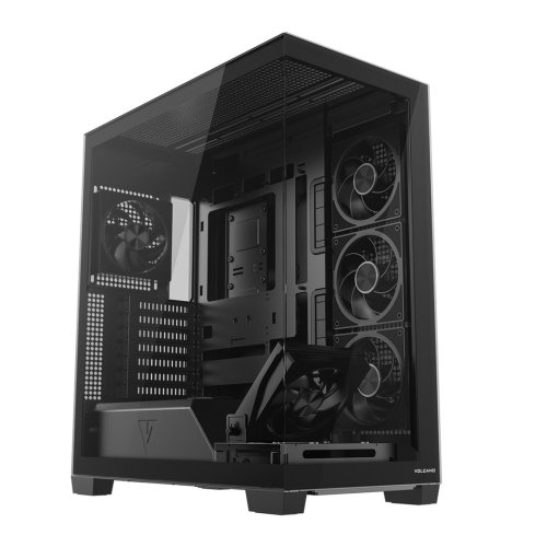 MODECOM OBUDOWA VOLCANO STELLAR PLUS ARGB MIDI 5F BLACK