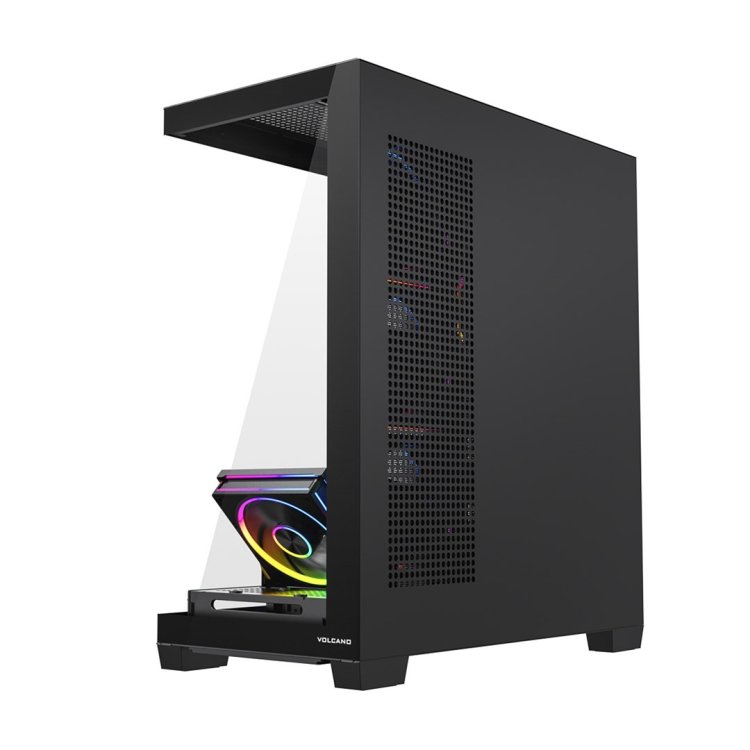 MODECOM OBUDOWA VOLCANO STELLAR PLUS ARGB MIDI 5F BLACK