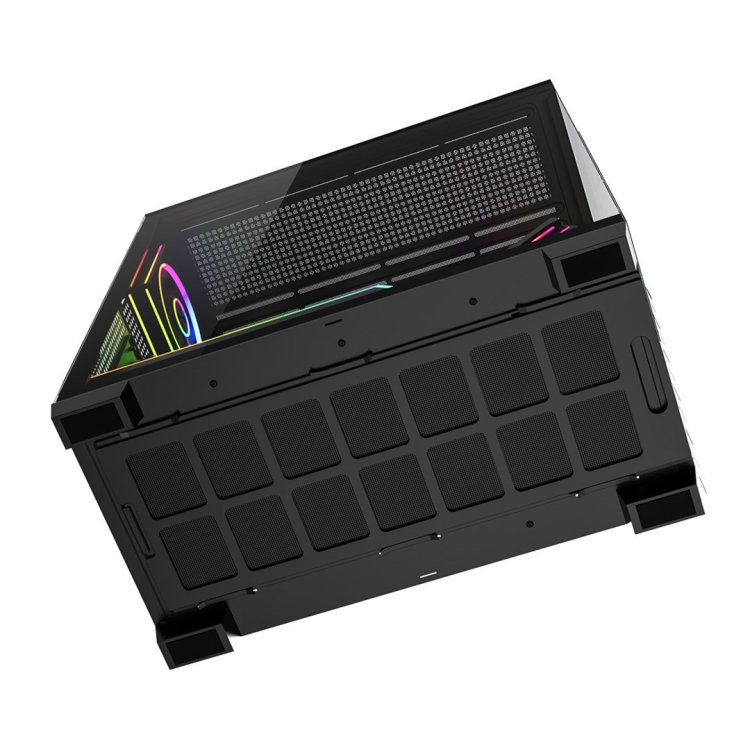 MODECOM OBUDOWA VOLCANO STELLAR PLUS ARGB MIDI 5F BLACK