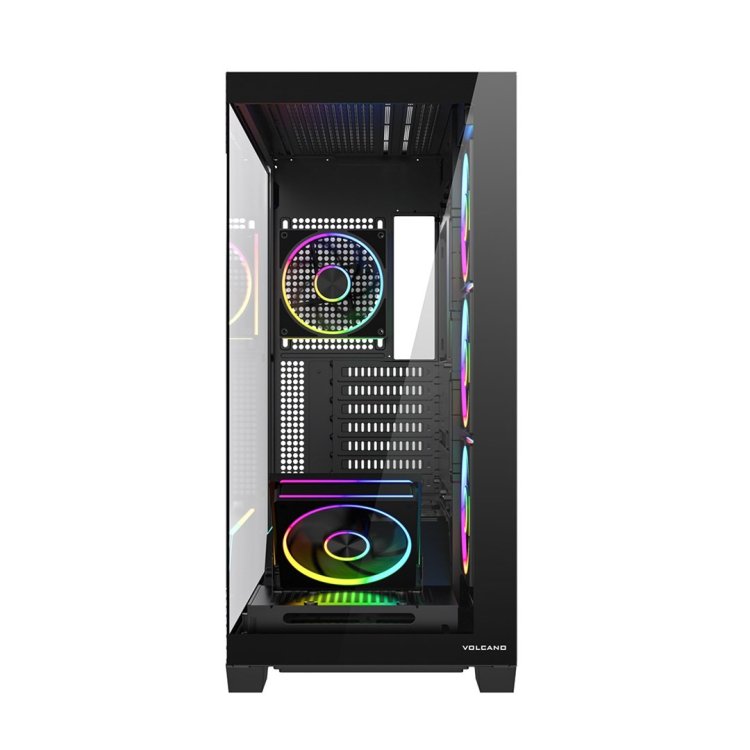 MODECOM OBUDOWA VOLCANO STELLAR PLUS ARGB MIDI 5F BLACK