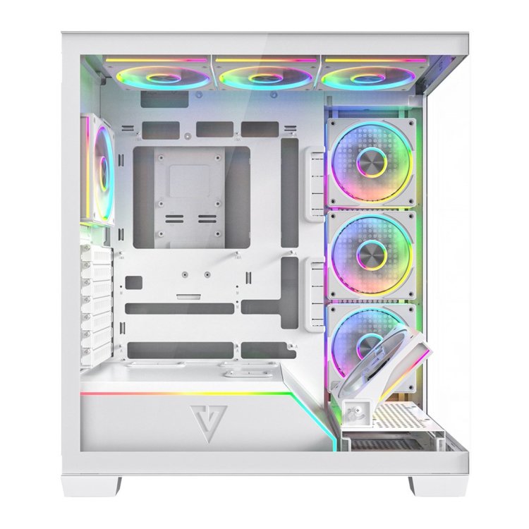 MODECOM OBUDOWA VOLCANO STELLAR PLUS ARGB MIDI 8F WHITE